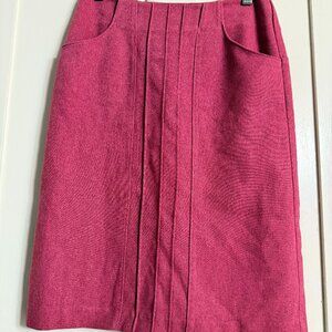 Pink Pencil Skirt (size 2)